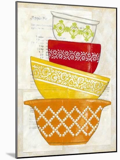 Retro Ware II-Chariklia Zarris-Mounted Art Print