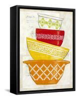 Retro Ware II-Chariklia Zarris-Framed Stretched Canvas