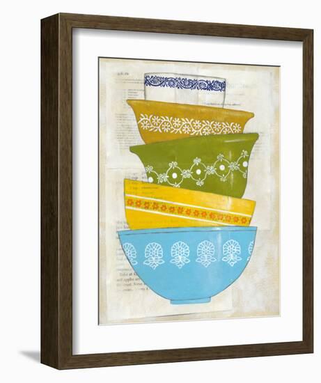 Retro Ware III-Chariklia Zarris-Framed Art Print