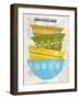 Retro Ware III-Chariklia Zarris-Framed Art Print