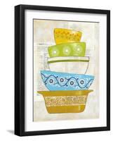 Retro Ware IV-Chariklia Zarris-Framed Art Print