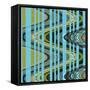 Retro Waves III-Ruth Palmer 3-Framed Stretched Canvas