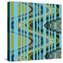 Retro Waves III-Ruth Palmer 3-Stretched Canvas