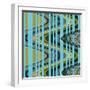 Retro Waves III-Ruth Palmer 3-Framed Art Print