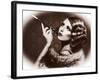 Retro Woman Portrait-Subbotina Anna-Framed Photographic Print