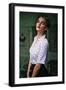 Retro Woman-Michalina Wozniak-Framed Photographic Print