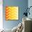 Retro Zigzag Pattern-vitavalka-Mounted Print displayed on a wall