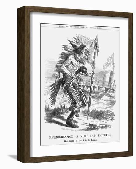 Retrogression (A Very Sad Pictur), 1862-null-Framed Giclee Print