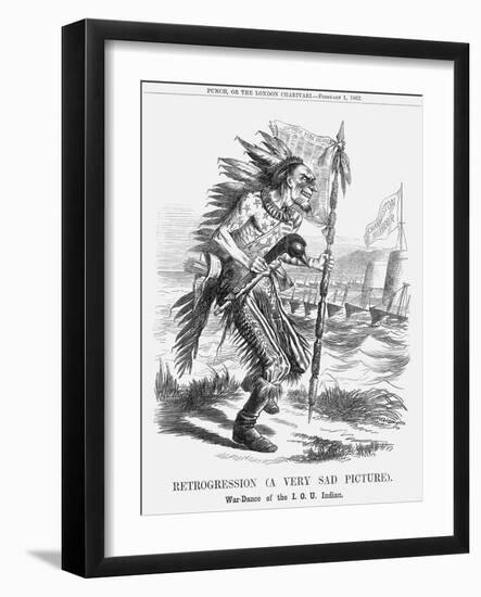 Retrogression (A Very Sad Pictur), 1862-null-Framed Giclee Print