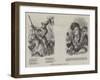 Retrospective Sketches from Life-null-Framed Giclee Print