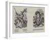 Retrospective Sketches from Life-null-Framed Giclee Print