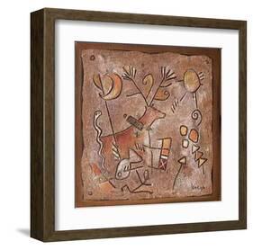 Retrouvailles-Jean-yves Lesage-Framed Art Print