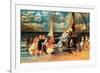 Return from a Boating Outing-Pierre-Auguste Renoir-Framed Premium Giclee Print