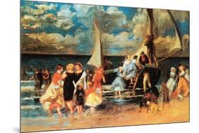 Return from a Boating Outing-Pierre-Auguste Renoir-Mounted Art Print