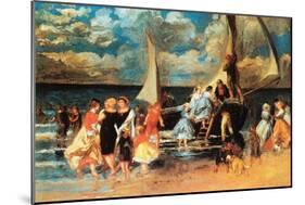 Return from a Boating Outing-Pierre-Auguste Renoir-Mounted Art Print