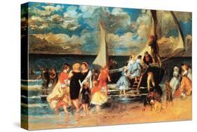 Return from a Boating Outing-Pierre-Auguste Renoir-Stretched Canvas