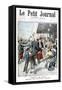 Return from China, Arrival of Repatriate, Toulon, 1901-null-Framed Stretched Canvas