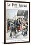 Return from China, Arrival of Repatriate, Toulon, 1901-null-Framed Giclee Print