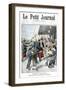 Return from China, Arrival of Repatriate, Toulon, 1901-null-Framed Giclee Print