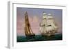 Return from Elba, circa 1852-Louis Garneray-Framed Giclee Print