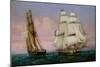 Return from Elba, circa 1852-Louis Garneray-Mounted Giclee Print