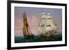 Return from Elba, circa 1852-Louis Garneray-Framed Giclee Print