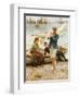 Return from Fishing, 1907-Henry Scott Tuke-Framed Giclee Print