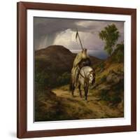 Return from the Crusade-Carl Friedrich Lessing-Framed Giclee Print