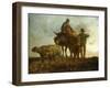 Return from the Fields-Jean-François Millet-Framed Giclee Print