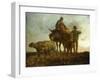 Return from the Fields-Jean-François Millet-Framed Giclee Print