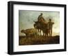 Return from the Fields-Jean-François Millet-Framed Giclee Print