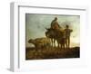 Return from the Fields-Jean-François Millet-Framed Giclee Print