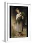 Return from the Fields-William Adolphe Bouguereau-Framed Art Print