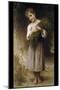 Return from the Fields-William Adolphe Bouguereau-Mounted Art Print