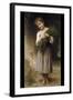 Return from the Fields-William Adolphe Bouguereau-Framed Art Print