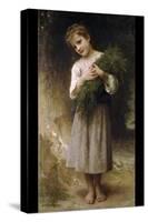 Return from the Fields-William Adolphe Bouguereau-Stretched Canvas