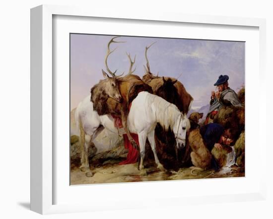 Return from the Hills-Richard Ansdell-Framed Giclee Print