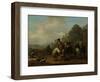 Return from the Hunt-Johannes Lingelbach-Framed Art Print