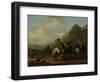 Return from the Hunt-Johannes Lingelbach-Framed Art Print