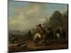 Return from the Hunt-Johannes Lingelbach-Mounted Art Print