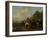 Return from the Hunt-Johannes Lingelbach-Framed Art Print