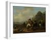 Return from the Hunt-Johannes Lingelbach-Framed Art Print