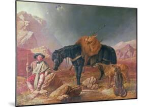 Return from the Hunt-John Frederick Herring I-Mounted Giclee Print