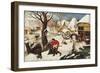 Return from the Inn-Pieter Brueghel the Younger-Framed Giclee Print