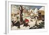 Return from the Inn-Pieter Brueghel the Younger-Framed Giclee Print