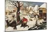 Return from the Inn-Pieter Brueghel the Younger-Mounted Giclee Print