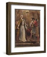 Return from the Long Crusade, 1861-William Bell Scott-Framed Giclee Print