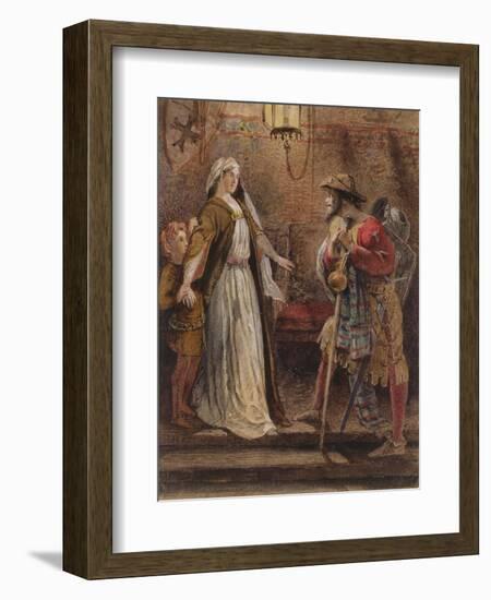 Return from the Long Crusade, 1861-William Bell Scott-Framed Giclee Print