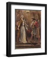 Return from the Long Crusade, 1861-William Bell Scott-Framed Giclee Print