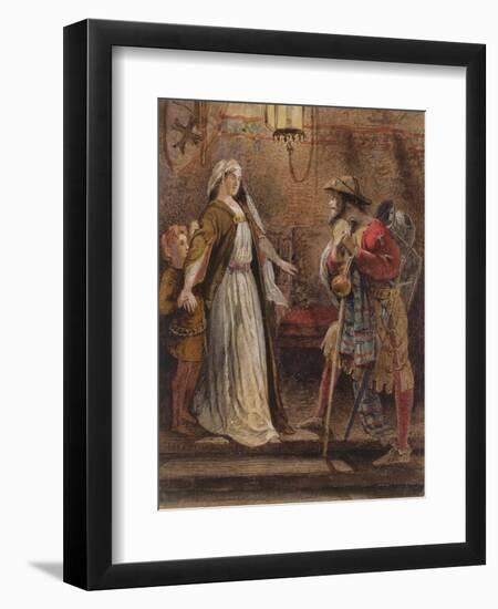 Return from the Long Crusade, 1861-William Bell Scott-Framed Giclee Print